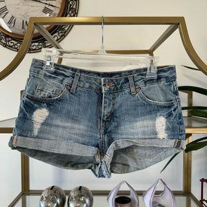 H&M denim shorts